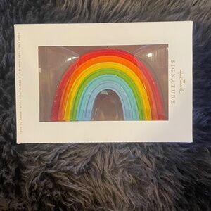 Hallmark rainbow ornament